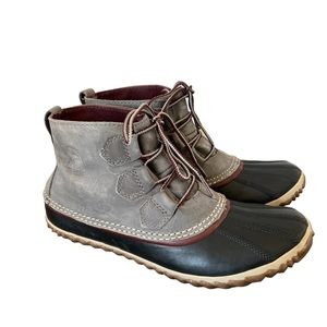 Sorel Out N About Short Duck Boot W Size 9